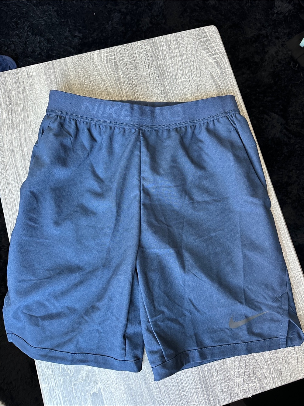 Nike Men’s Dark Blue Athletic Shorts